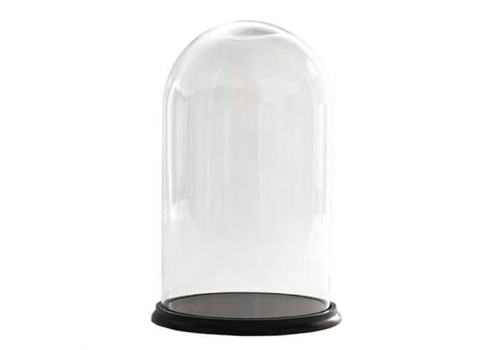 ROUND GLASS DOME. MAR2035 - FreeDelivery