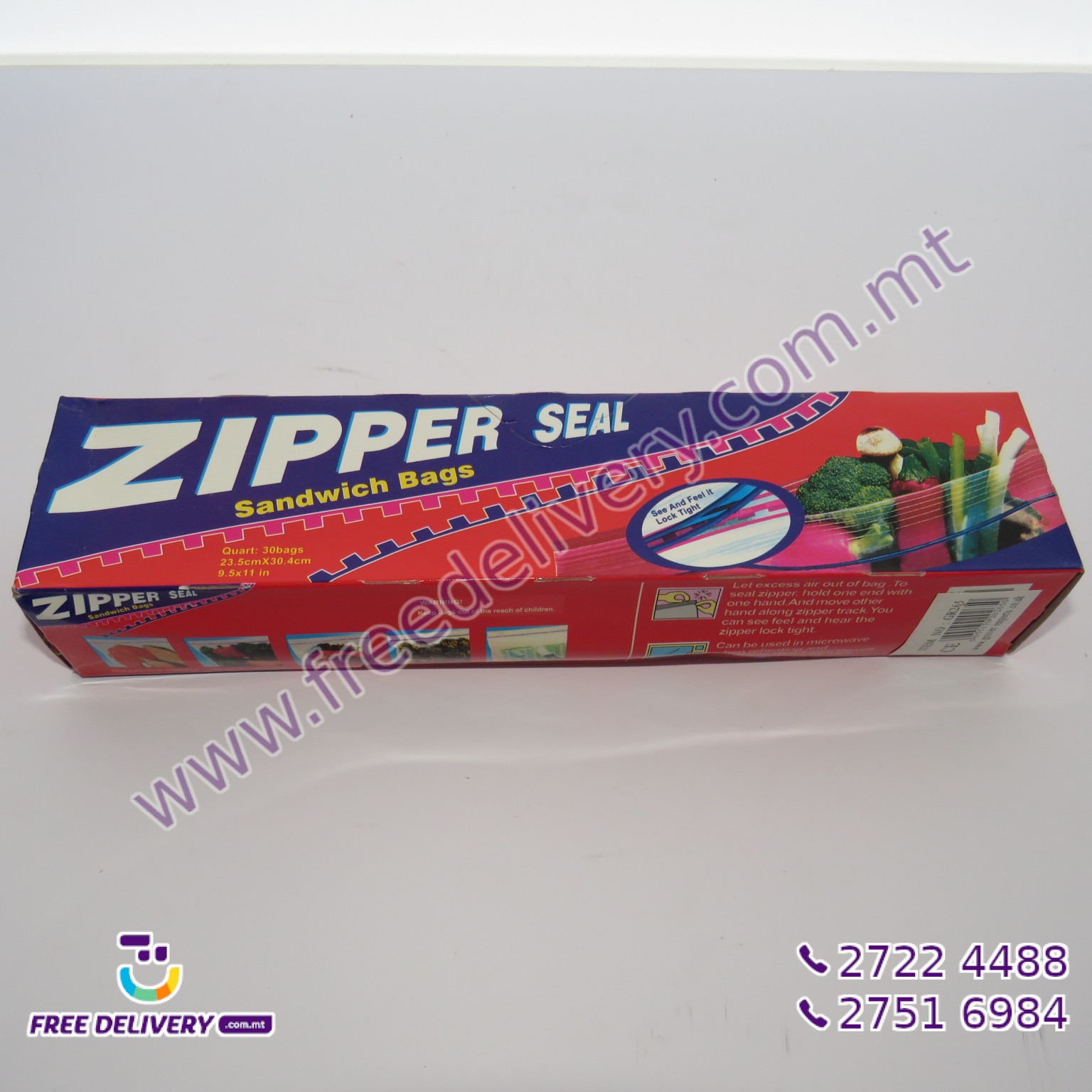 zipper seal sandwich bags