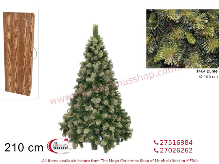CHRISTMAS TREE PINO SMERALDO. 210CMS. DE427848